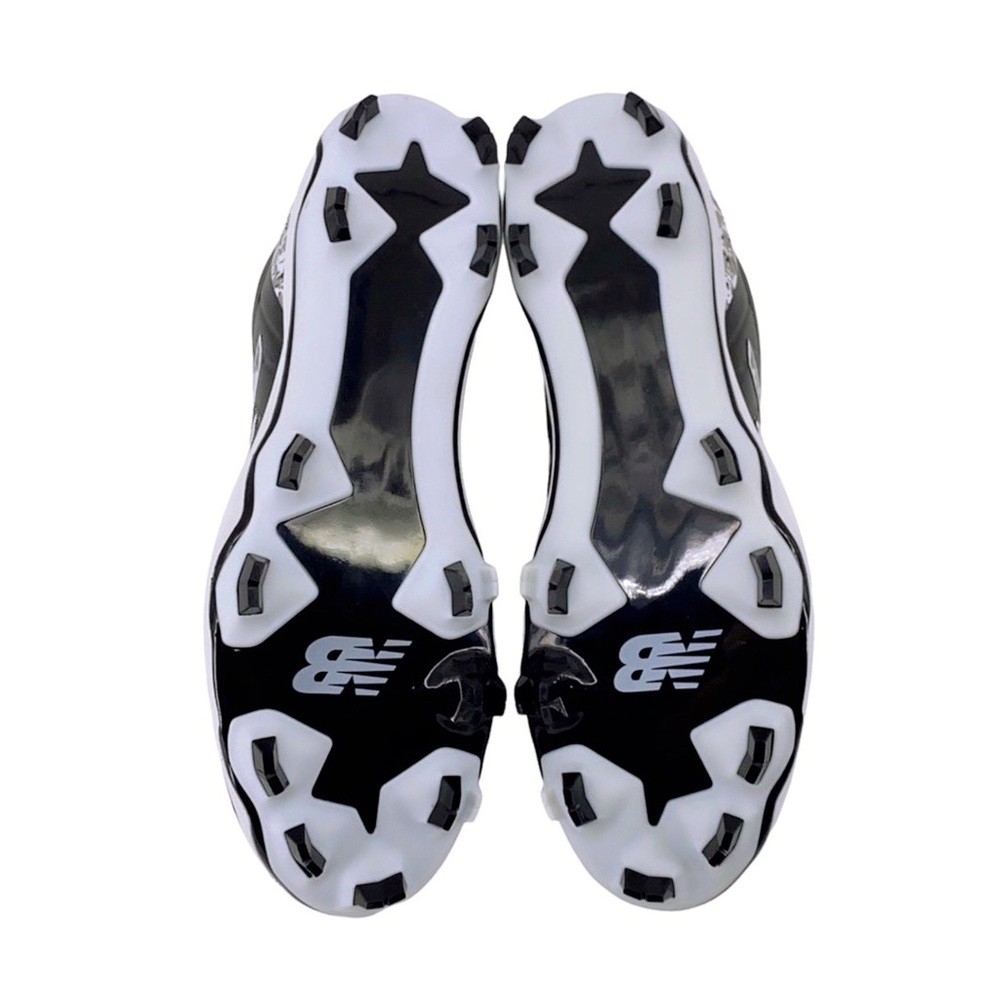 New Balance Pedroia TPU Mens Molded Baseball Cleats - Black/Digital Camo - Picture 3 of 9